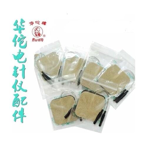 Original electrode pad sticking adhesive for Hwato electro-acupuncture device SDZ-II, III, IV, V patch electrode sheet, 6 pairs