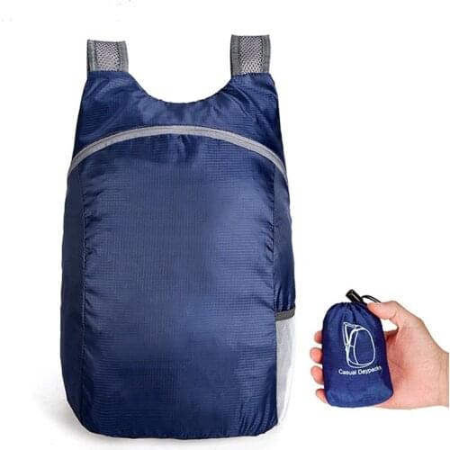 20L Lightweight Packable Backpack Foldable Ultralight Outdoor Folding Handy Travel Daypack Bag Nano Daypack for Men Women