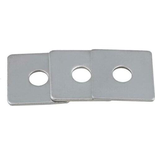 M8 M10 M12 M14 M16 Carbon steel galvanized square flat gasket / square washer