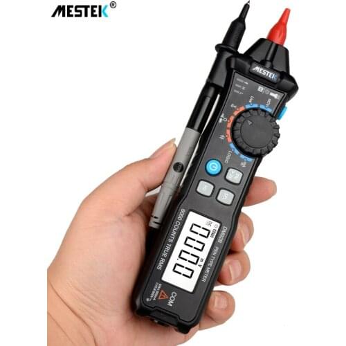 MESTEK Digital Multimeter 6000 Counts Pocket Pen Style Auto Range/Smart Multimeter NCV Detection DC/AC Voltage multimeter