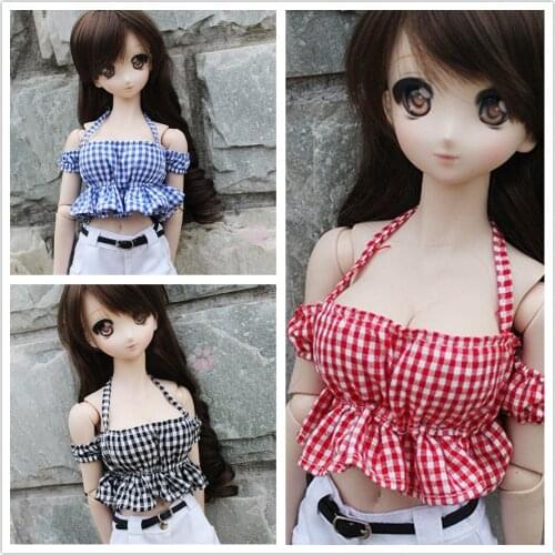 Lovely Sling wrapped chest Top For BJD Doll 1/4 MSD,1/3 SD16 DD Doll Clothes CWB167