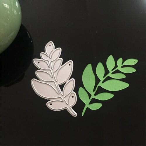New 2019 Tree Leaves Steel Embossing Craft DIY Leaf Stencil Metal Cutting Dies photo album Machine Scrapbooking Die