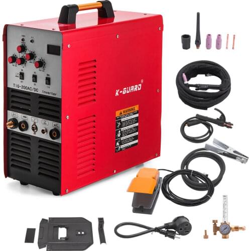 NEW TIG/Stick Square Wave Inverter AC/DC Aluminum 200 Amp Welder IGBT Pulse welding machine 110/220V