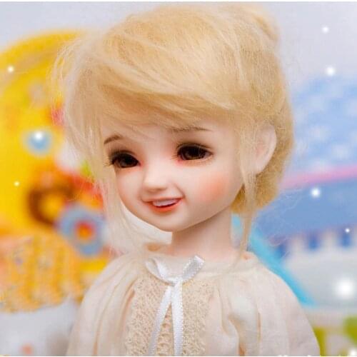 Full set of BJD dolls SD dolls 1/6 cherry joint dolls smiling face doll