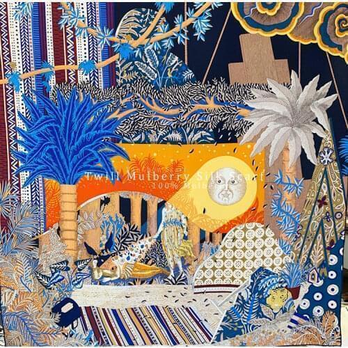 Luxury designer Silk Scarf 90cm 100% Natural Silk Hand Rolled Twill Scarf *Mulberry Silk Scarf 90*90cm heavy silk scarfs