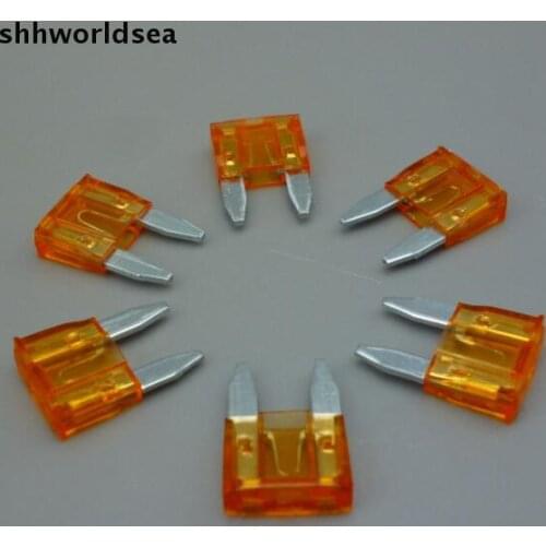 Shhworldsea 10000pc/lot Mini Blade Fuse 5A AUTOMOTIVE CAR BLADE FUSE BOX ASSORTMENT SUV TRUCK CAR FUSES