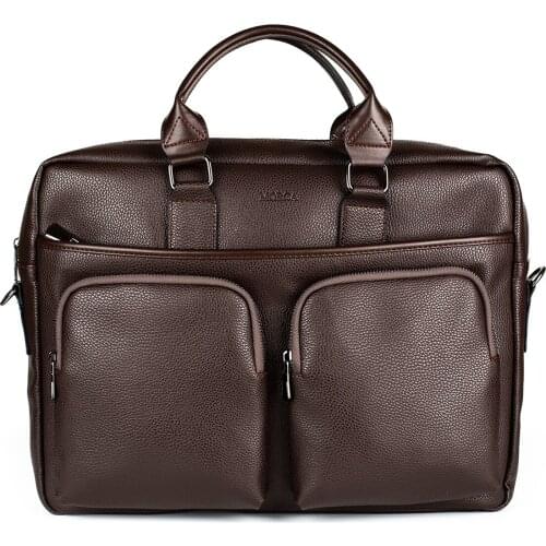 Morca Double Zipper 3 Eyes Shoulder Bag Black Japanned Leather