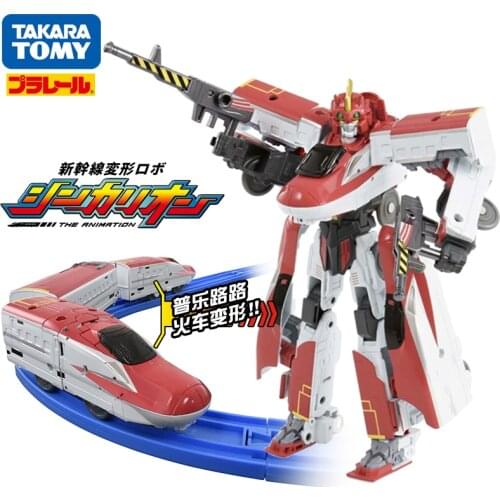 Takara Tomy Plarail Shinkansen Shinkarion E6 Komachi Deformation Robot DXS02 Toy Train Gift New