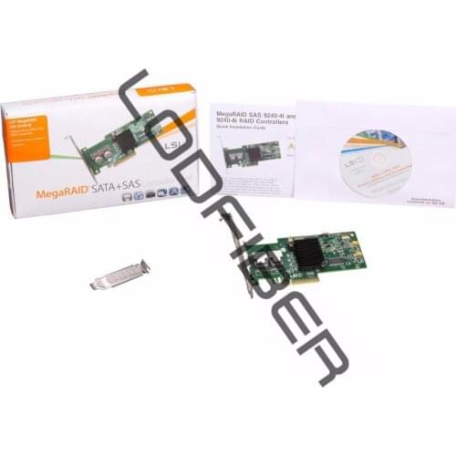 LODFIBER for LSI MegaRAID Internal Low-Power SATA/SAS 9240-8i 6Gb/s PCI-Express 2.0 RAID Cont