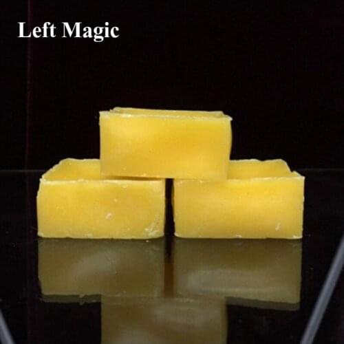 Jumbo size Magic Wax Block(45g,Yellow/White Available) Used for invisible Thread of Floating Magic Trick Accessories Prop Comedy