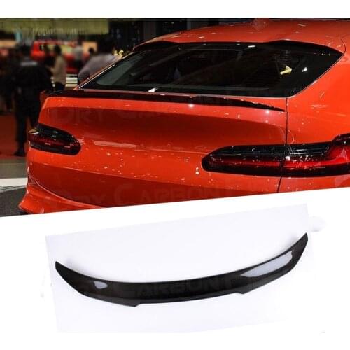 Carbon Fiber Rear Spoiler Wings For BMW X4 G02 Spoiler 2018-2020 Boot Exterior Decoration Car Styling