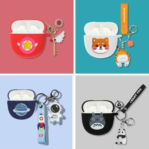 Cartoon For Realme Buds Air Pro TWS Protect case Wireless Bluetooth Earphone Case Cute siliconeCover For Realme Buds Pro Coque