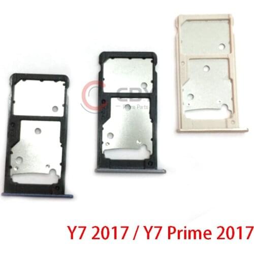 10pcs For Huawei Y7 2017 / Y7 Prime 2017 SIM Card Tray Slot Holder Replacement Part
