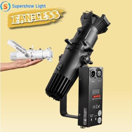 20W Mini LED Profile Spot Light with DMX RA90 Museum Video Studio Art Show Theater Projector Pro Stage Lighting Equipment