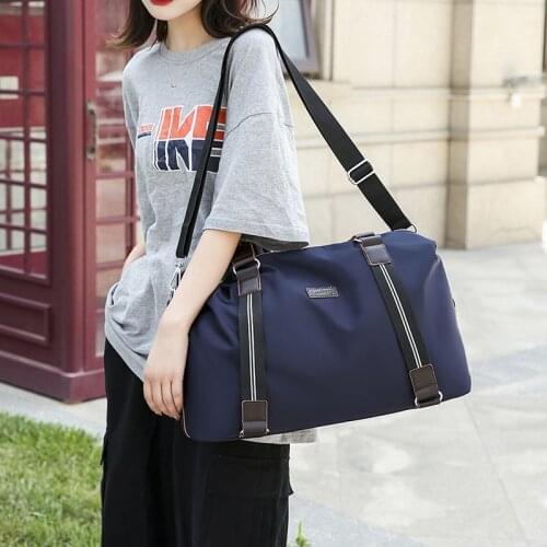 2020 Business Travel Bag Large Capacity Luggage Handbag Fashion Simple Travel Tote High Quality Nylon Shoulder Duffle Bag XA325F