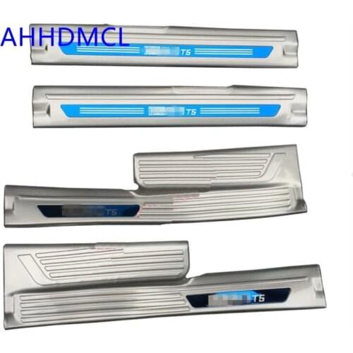 Car Welcome Pedal Threshold Strip Door Sill Strip For DFM Dongfeng Forthing T5 T5L 2018 2019