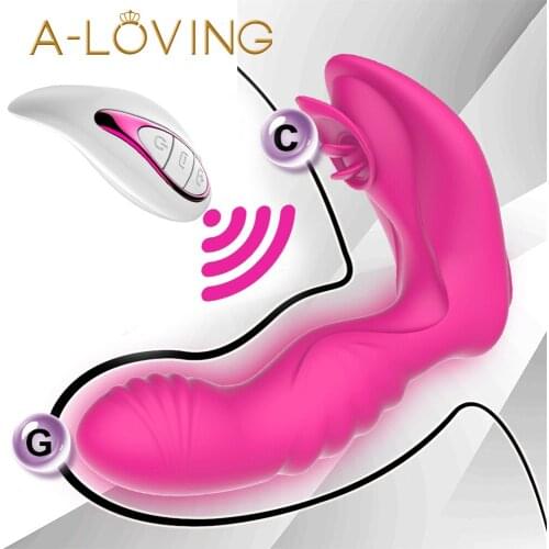 Wireless Remote Control Sucking Vibrator for Women G Spot Clit Sucker Clitoris Stimulator Dildo Sex Toys Shop for Adults Couples