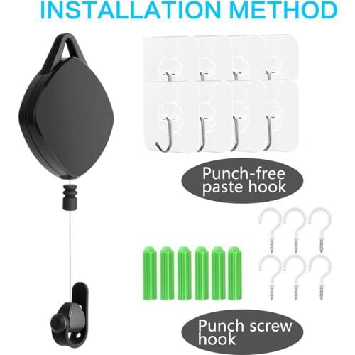 Design Silent VR Cable Pulley System For HTC Vive/Vive Pro/Rifts/Sony PS/Windows VR/Valve Index VR Cable Management