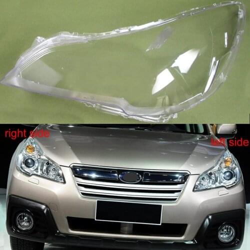 For Subaru Outback Legacy 2010 2011 2012 2013 2014 2015 Lamp Cover Headlamp Shell Transparent Lampshade Headlight Cover Lens