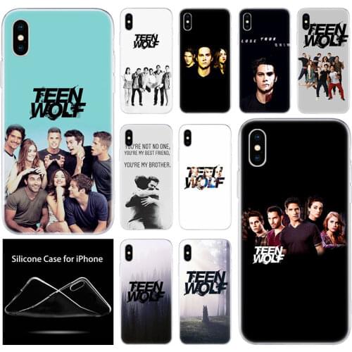 Luxury Soft Silicone Phone Case TV Show Teen Wolf for Apple iPhone 11 Pro XS Max X XR 6 6S 7 8 Plus 5 5S SE Fashion Cover
