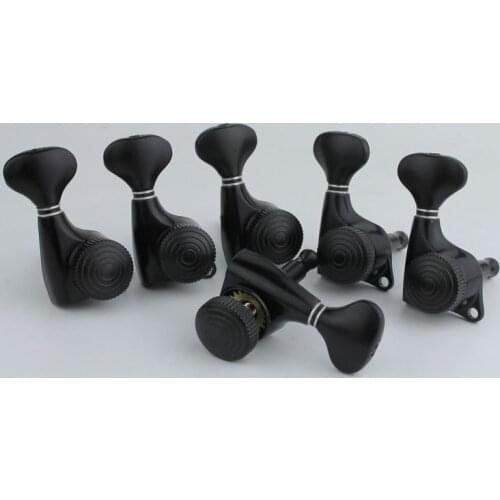 Black Guitar Locking Tuners 1:20 Lock String Tuning Key Pegs Machine Heads for ST TL SG LP Style Electric Guitars