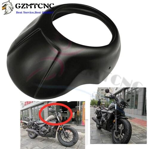 CMX 300 CM 500 Front Headlight Windshield Cowling Fairing for Honda REBEL 500/300 CMX300 CM500 2020 2021 Head Light Windscreen