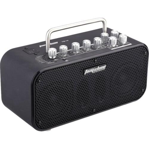 AROMA TM-10 Aroma 10W DSP electric Guitar Amplifier with chorus flanger phaser tremolo effect Build-in Tuner 8 Preset Sound