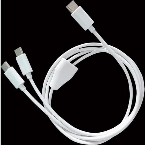 1meter 3ft 2 in1 TYPE C charge cable