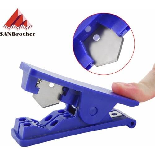 Mini 304 stainless Portable Pipe Cutter blade For Pneumatic Tube Nylon PVC PU Cutting Tools 3D Printer Parts PTFE Tube Cutter