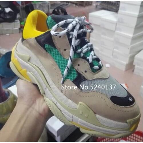 Mixed Color Thick Bottom Men Sneakers Breathable Patchwork Cross-tied Platform European Design Casual Shoes Men