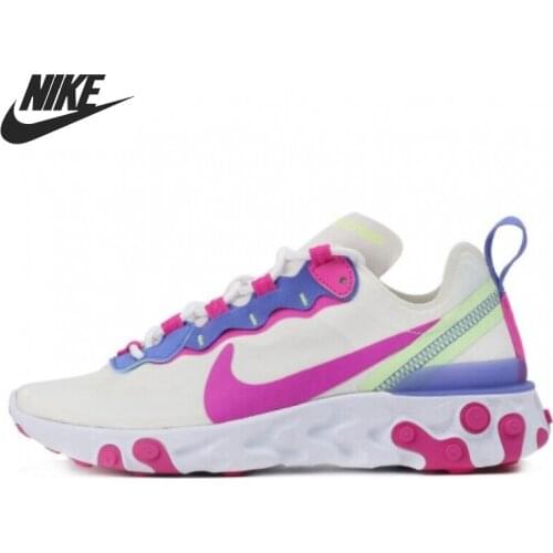 Original New Arrival NIKE REACT ELEMENT 55 Womens Running Shoes Sneakers