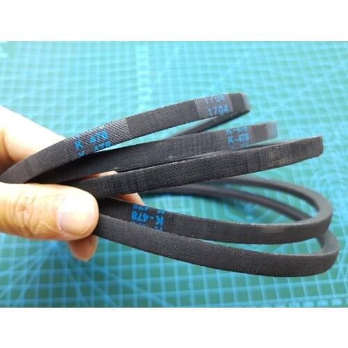2Pcs K478 Rubber V-belt Triangle belt Driving belt for Industrial Agricultural Equipment
