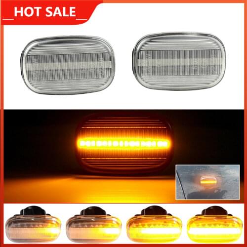 2pcs Led Dynamic Side Marker Turn Signal Lights for Lexus RX 300 330 350 400h MCU3 GSU3 MHU3 MCU15 Lexus RX XU1 GS 300 JSZ147 3W