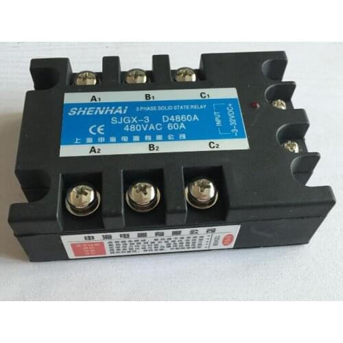 Three-phase solid state relay SJGX-3 D4860A 480VAC
