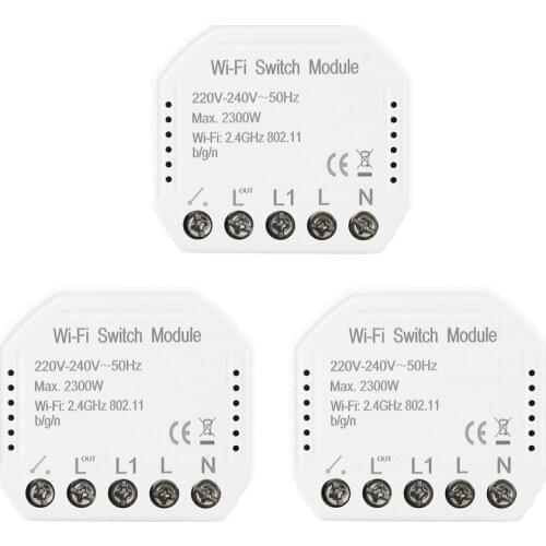 Wifi Intelligent Light Switch DIY Breaker Module APP Remote Control