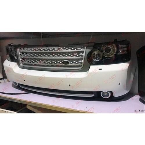 Z-ART facelift PP front bumper for Range Rover VOGUE 2005-2008 retrofit body kit for Range Rover Vogue