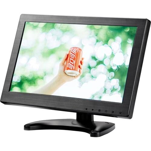 ZHIXIANDA 11.6 Inch HDMl LCD Monitor HD 1366*768 TFT LCD Video Monitor HDMl VGA BNC AV Audio For DSLR PC CCTV DVD