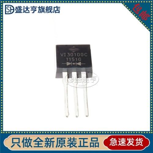 10Pcs/Lot VI30100C 30100C TO-262 SCHOTTKY DIODE 30A 100V