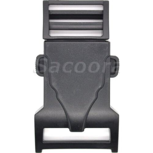 1000pcs/pack pcs/pack Pack 1"x1-1/4" Webbing Side Release Buckle Plastic for Travel Student Leisure Bag