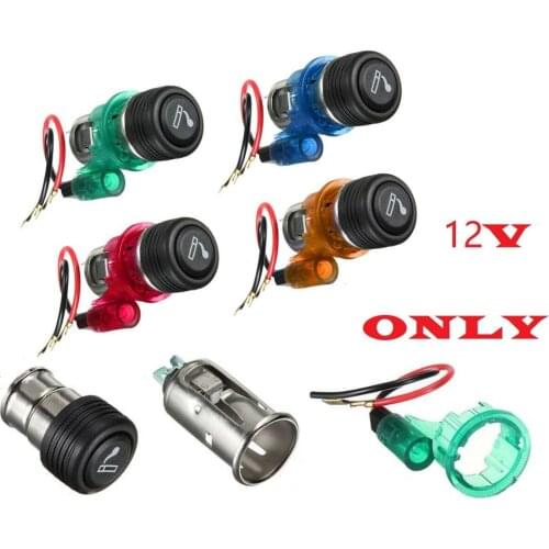 12V 120W Universal Auto Car Tractor Cigarette Lighter Power Socket Outlet Plug