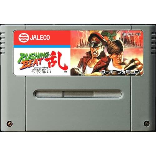 16Bit Games ** Rushing beat ran ( Japan NTSC Version!! )