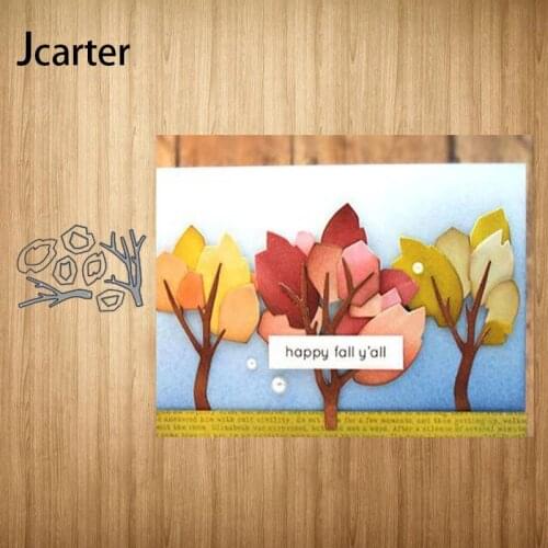 2020 New Design Metal Cutting Dies Tree Branch Scrapbooking Shape Stencil Craft Paper Knife Mould Blade Punch Card Make Decor