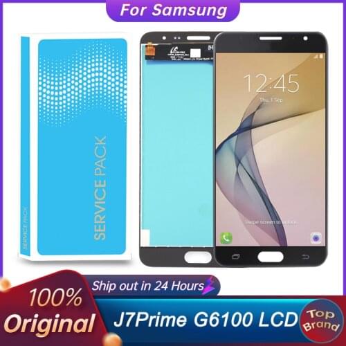 100% ORIGINAL 5.5'' LCD for SAMSUNG Galaxy J7 Prime Display G610 G610F Touch Screen Digitizer Display J7 Prime Replacement LCD