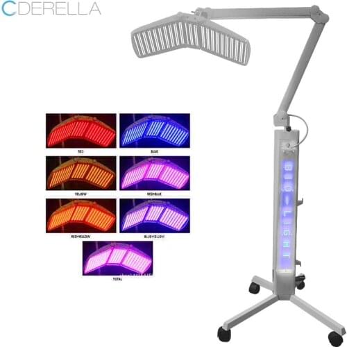 7 Colors Led Mask Colorful Machine PDT Mascara Led Light Skin Acne Therapy Beauty PDT Skin Renewing Facial Beauty Equipment
