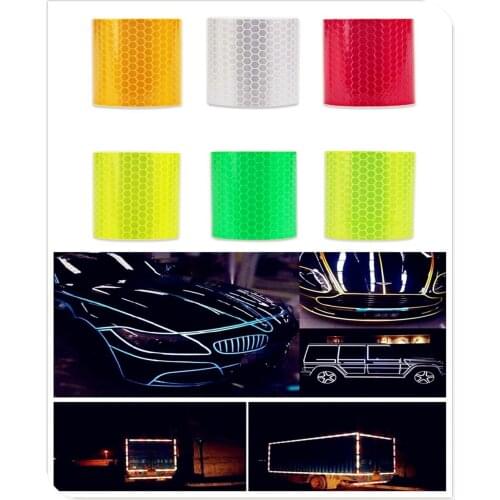 Car Accessories Reflective Adhesive Sticker Decal Warning Tape Film for Volvo Universe C30 S80L C70 V50 S40