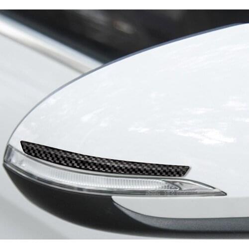 Car Door Edge Bumper Soft Carbon Fiber Decorative Molding Protection Strip Scratch Protector Car Door Crash Bar for BMW Audi