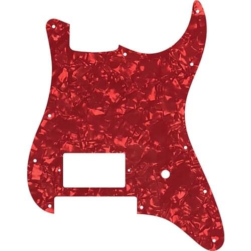 Guitar Pickguard -For US 11 Screw Holes Stratocaster With Floyd Rose Tremolo Bridge PAF Humbucker Single HSH Scratch Plate