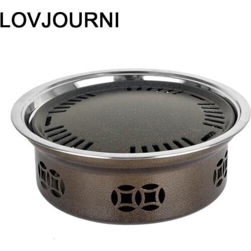 Para Mini Mangal Izgara Korean Barbeque Asadores Portatiles Carbon Charcoal Bbq Grill For Outdoor Churrasco barbacoa Barbecue