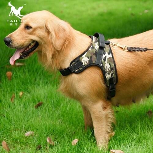 Pet Dog Soft Adjustable Harness Reflective Dog Chest Strap Walk Out Vest for Medium Dog Chest Harness Dog Vest dog costume