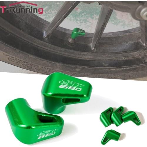 Latest For SUZUKI SV650 SV 650 2008-2019 2020 2012 2017 Motorcycle CNC Accessories Tire Valve Stem Caps Airtight Cover